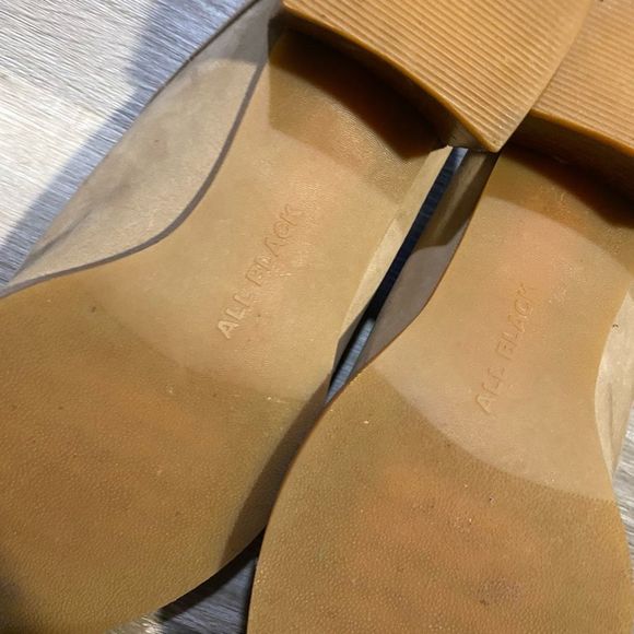 Anthropologie All Black Colorblock Fold-Back Booties, Size EU 40 / US 9, MP $150 - Picture 5 of 13